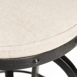 GDFStudio GDF Studio Brixton Adjustable Swivel Iron Bar Stool, Beige Fabric -CHAMPRO shop 4361747e022e9ed4 1358 w800 h800 b0 p0