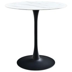 Meridian Furniture Tulip Matte Black Counter Height Table