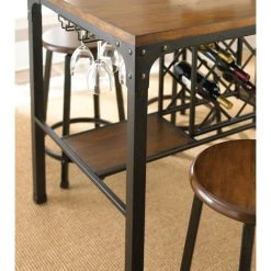 Steve Silver Rebecca Counter Table In Metal Finish RB480PT -CHAMPRO shop 46e1d0e900b44be3 5546 w800 h800 b0 p0