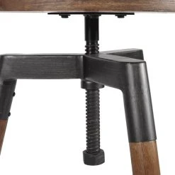 Olliix INK+IVY Frazier Adjustable Height Round Wood Counter Stool Bar Stool 16 Olliix INK+IVY Frazier Adjustable Height Round Wood Counter Stool Bar Stool -CHAMPRO shop 4841b5b10e58d2e4 9828 w800 h800 b0 p0