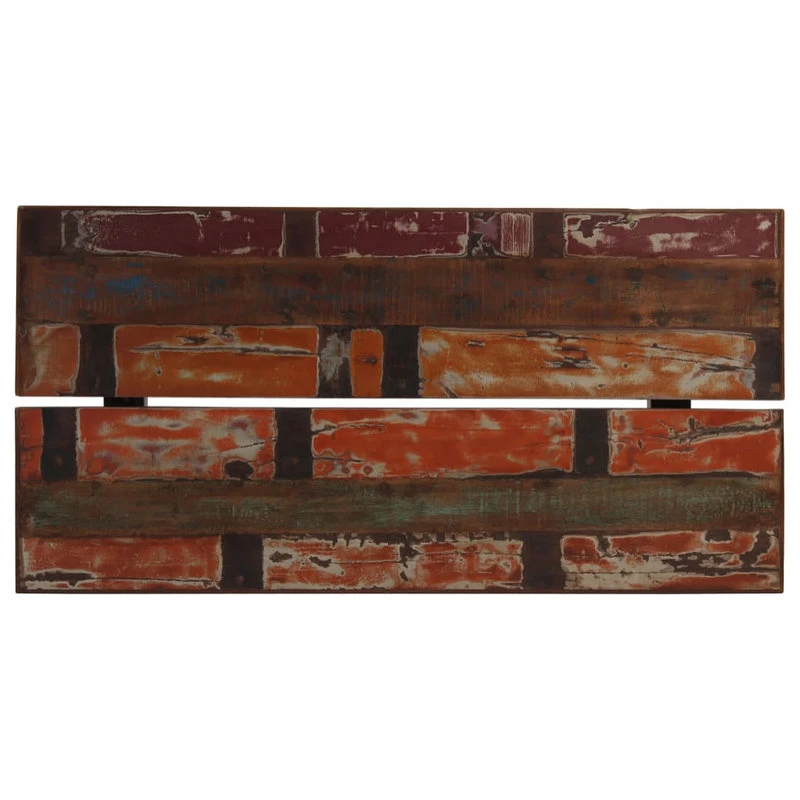 Vida XL International B.V. VidaXL Bar Table Solid Reclaimed Wood Multicolor Kitchen Dining Room Table 3 Vida XL International B.V. VidaXL Bar Table Solid Reclaimed Wood Multicolor Kitchen Dining Room Table - Image 3