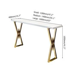 HOMARY 55" Rectangular Bar Height Pub Table Dining Table For Breakfast Nook Solid Wood -CHAMPRO shop 4a61c714011b72a8 2470 w800 h800 b1 p0