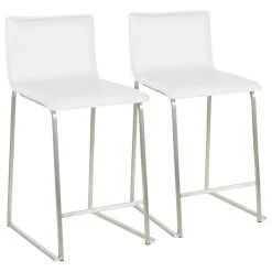 Lumisource Mara Counter Stool, Set Of 2