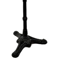 Bonnecaze Absinthe & Home French Bistro Table, White Marble And Iron Base, 24" Diameter -CHAMPRO shop 4aa171f608d73515 5531 w800 h800 b1 p0