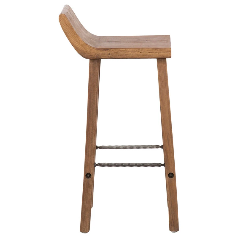 Reagan Low Back Barstool By Kosas Home 5 Reagan Low Back Barstool By Kosas Home - Image 5