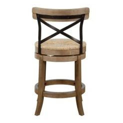 Boraam Industries, Inc. 24" Myrtle Counter Stool, Wire-Brush -CHAMPRO shop 506172f90a46663e 2726 w800 h800 b1 p0