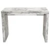 Nova Lifestyle Icon Faux Marble Waterfall Bar Height Table