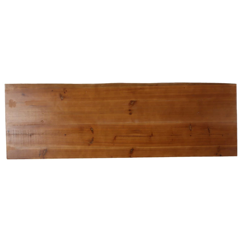 GDFStudio GDF Studio Aneissa Faux Live Edge Rectangular Bar Table, Natural/Black 7 GDFStudio GDF Studio Aneissa Faux Live Edge Rectangular Bar Table, Natural/Black - Image 7