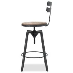 GDFStudio GDF Studio Modern Industrial Design Counter/Bar Stool, Adjustable Seat Height, Smooth Back -CHAMPRO shop 5541d68f01c43ad2 4276 w800 h800 b1 p0