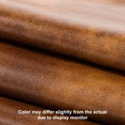 Duhome Elegant Lifestyle Set Of 2 Saddle Tufted Counter Stools, 24 Inch, Yellowish Brown-Faux Leather -CHAMPRO shop 5641f70502440643 2841 w800 h800 b0 p0