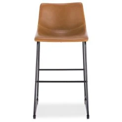 Edgemod Brinley Bar Stool, Set Of 2, Tan -CHAMPRO shop 57e112090cad9b1d 4464 w800 h800 b1 p0