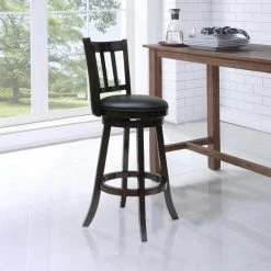 Boraam Industries, Inc. 29 Bloomington Bar Stool [Cappuccino], 29 - Cappuccino
