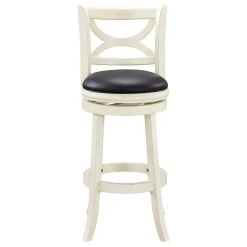 Boraam Industries, Inc. Florence Swivel Bar Stool, Distressed Ivory -CHAMPRO shop 5f11c27f0e790850 2464 w800 h800 b1 p0