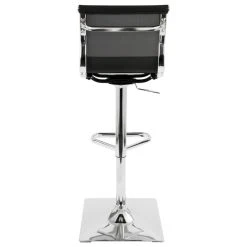 Lumisource Mirage Adjustable Barstool, Black -CHAMPRO shop 60d133f500b67823 1313 w800 h800 b1 p0
