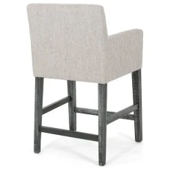 GDFStudio Chaparral Contemporary Fabric Upholstered Wood 26" Counter Stools, Set Of 2, Lig -CHAMPRO shop 6161e00802f5fcb4 3597 w800 h800 b1 p0