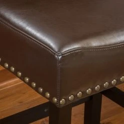 GDFStudio GDF Studio Chantal Backless Leather Stools, Set Of 2, Brown, Bar Height 8 GDFStudio GDF Studio Chantal Backless Leather Stools, Set Of 2, Brown, Bar Height -CHAMPRO shop 62117bea01aed890 1269 w800 h800 b0 p0