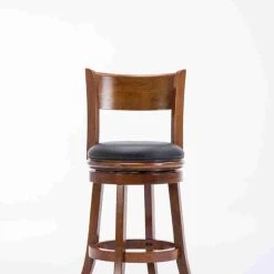 Boraam Industries, Inc. Palmetto Swivel Stool, 24", Walnut -CHAMPRO shop 65f11d9a02793948 7280 w800 h800 b0 p0