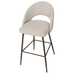 Glitzhome Pale Fabic/Leatherette Bar Stool With Tapered Metal Legs, Set Of 2, Pale Grey 15 Glitzhome Pale Fabic/Leatherette Bar Stool With Tapered Metal Legs, Set Of 2, Pale Grey -CHAMPRO shop 667198e60f5b38dd 0908 w800 h800 b1 p0
