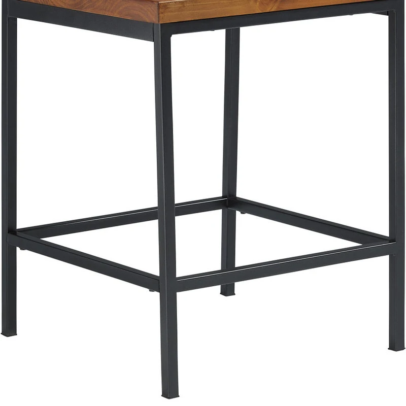 Progressive Furniture Sawyer Wood/Metal 24" Counter Stool, Java Pine 3 Progressive Furniture Sawyer Wood/Metal 24" Counter Stool, Java Pine - Image 3
