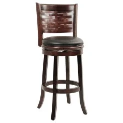 Boraam Industries, Inc. 29" Sumatra Swivel Stool, Cappuccino