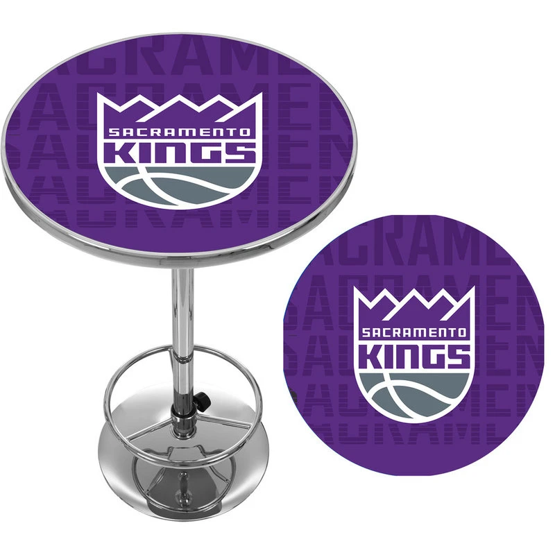 Trademark Gameroom NBA Chrome Pub Table, City, Sacramento Kings 2 Trademark Gameroom NBA Chrome Pub Table, City, Sacramento Kings - Image 2