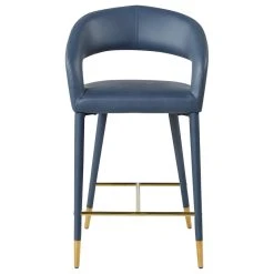 Meridian Furniture Destiny Counter Stool, Navy, Faux Leather -CHAMPRO shop 6e91cfd7018ef01a 1900 w800 h800 b1 p0