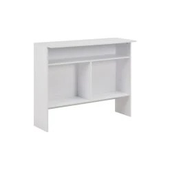 Vida XL International B.V. VidaXL Bar Table With 2 Table Tops White Pub High Dining Breakfast Patio Table -CHAMPRO shop 6fa189e003934e2a 8258 w800 h800 b1 p0