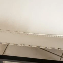 GDFStudio GDF Studio Ralph Off-White Leather Backless Counter Stool, Set Of 2 -CHAMPRO shop 72518a8401c4438d 0939 w800 h800 b0 p0