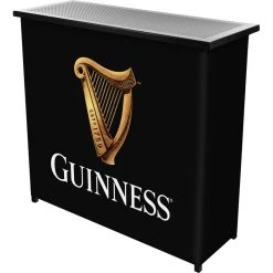 Trademark Gameroom Guinness Portable Bar With Case, Harp