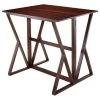 Winsome Harrington Drop Leaf Counter Height Dining Table In Walnut