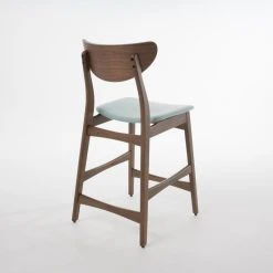 GDFStudio GDF Studio Molle Mid-Century Design Counter Stools, Mint/Walnut, Set Of 2 15 GDFStudio GDF Studio Molle Mid-Century Design Counter Stools, Mint/Walnut, Set Of 2 -CHAMPRO shop 76c177b6039c2303 7436 w800 h800 b0 p0