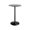 Winsome Tarah Pub Table, Black And Slate Gray