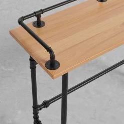 HOMARY 39.4" Industrial Rectangular Wood Bar Height Table Kitchen Breakfast Bar Table -CHAMPRO shop 7b211675034e7f3c 5680 w800 h800 b0 p0