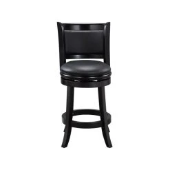 Boraam Industries, Inc. Boraam Augusta 24" Swivel Counter Stool In Black 9 Boraam Industries, Inc. Boraam Augusta 24" Swivel Counter Stool In Black -CHAMPRO shop 7be1da5b0fd4581a 0075 w800 h800 b1 p0