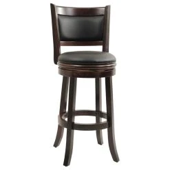 Boraam Industries, Inc. Augusta Swivel Stool, 29", Cappuccino