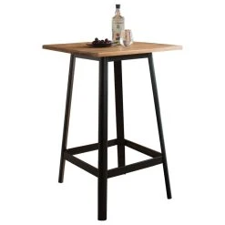 Acme Furniture ACME Jacotte Bar Table, Natural And Black