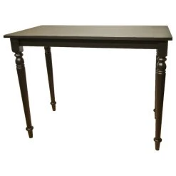 Carolina Classics Hawthorne Bar Table, Antique Black