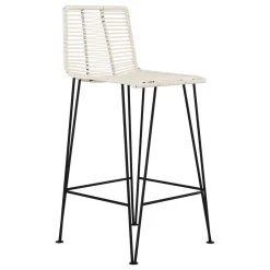 Madeleine Home Inc. Odette Bar Stool, Ivory