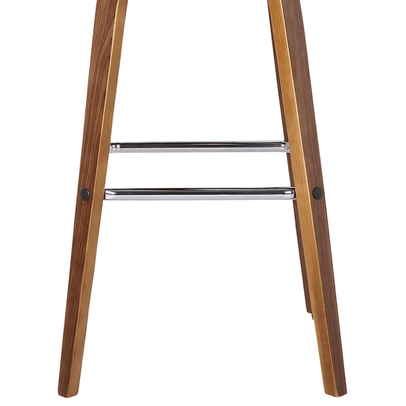 Armen Living Vienna Contemporary Swivel Bar Stool, Bar Height, Gray 6 Armen Living Vienna Contemporary Swivel Bar Stool, Bar Height, Gray - Image 6