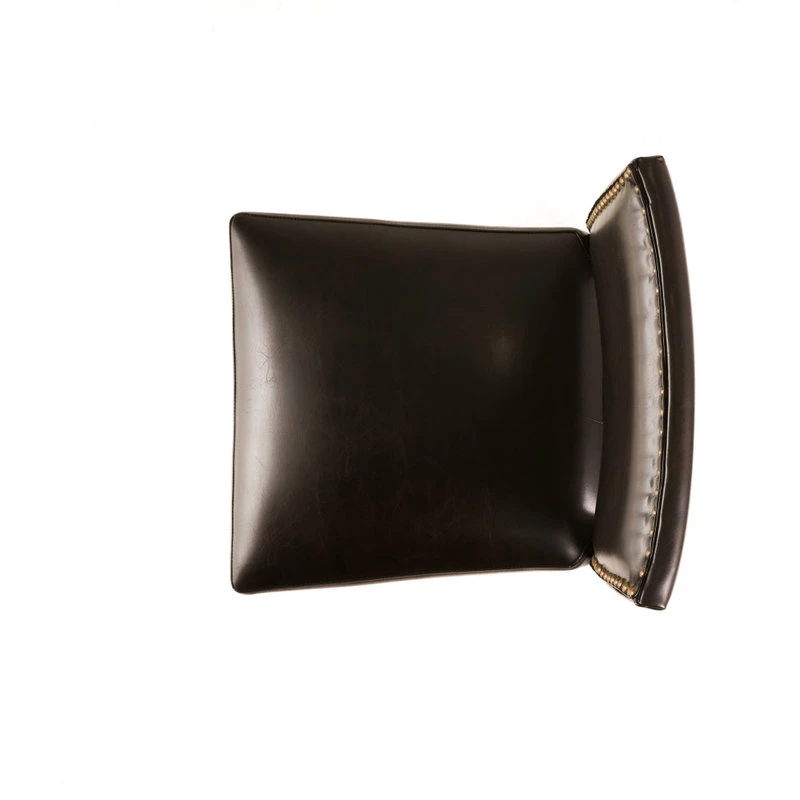 GDFStudio William Contemporary Bonded Leather Barstools, Set Of 2 6 GDFStudio William Contemporary Bonded Leather Barstools, Set Of 2 - Image 6