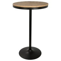 Lumisource Dakota Adjustable Bar Or Dinette Table