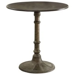 Simple Relax Round Bistro Table, Bronze