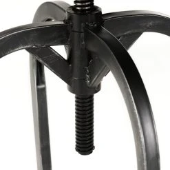 GDFStudio GDF Studio Brixton Adjustable Swivel Iron Bar Stool, Brown Leather -CHAMPRO shop 84016532022e9e9a 1401 w800 h800 b1 p0