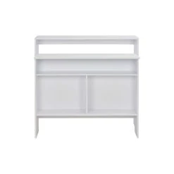 Vida XL International B.V. VidaXL Bar Table With 2 Table Tops White Pub High Dining Breakfast Patio Table -CHAMPRO shop 8411754f03934e23 8258 w800 h800 b1 p0