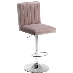 Meridian Furniture Joel Velvet Adjustable Stool, Set Of 2, Pink -CHAMPRO shop 863191ab027414ed 5015 w800 h800 b1 p0