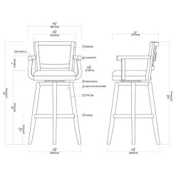 Boraam Industries, Inc. Broadmoor Swivel Stool, Cherry, 36" 13 Boraam Industries, Inc. Broadmoor Swivel Stool, Cherry, 36" -CHAMPRO shop 879158350efe24e4 8391 w800 h800 b1 p0