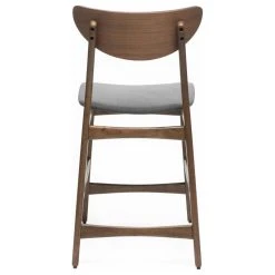 GDFStudio GDF Studio Molle Mid-Century Design Counter Stools, Gray/Walnut, Set Of 2 -CHAMPRO shop 8b31b94c039999c8 7495 w800 h800 b1 p0