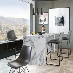 Nova Lifestyle Icon Faux Marble Waterfall Bar Height Table 23 Nova Lifestyle Icon Faux Marble Waterfall Bar Height Table -CHAMPRO shop 8c51c7b70321a6ba 3911 w800 h800 b0 p0