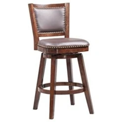Boraam Industries, Inc. Broadmoor Swivel Barstool, Cappuccino