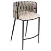 Statements By J Milano Counter Chair, Off-White